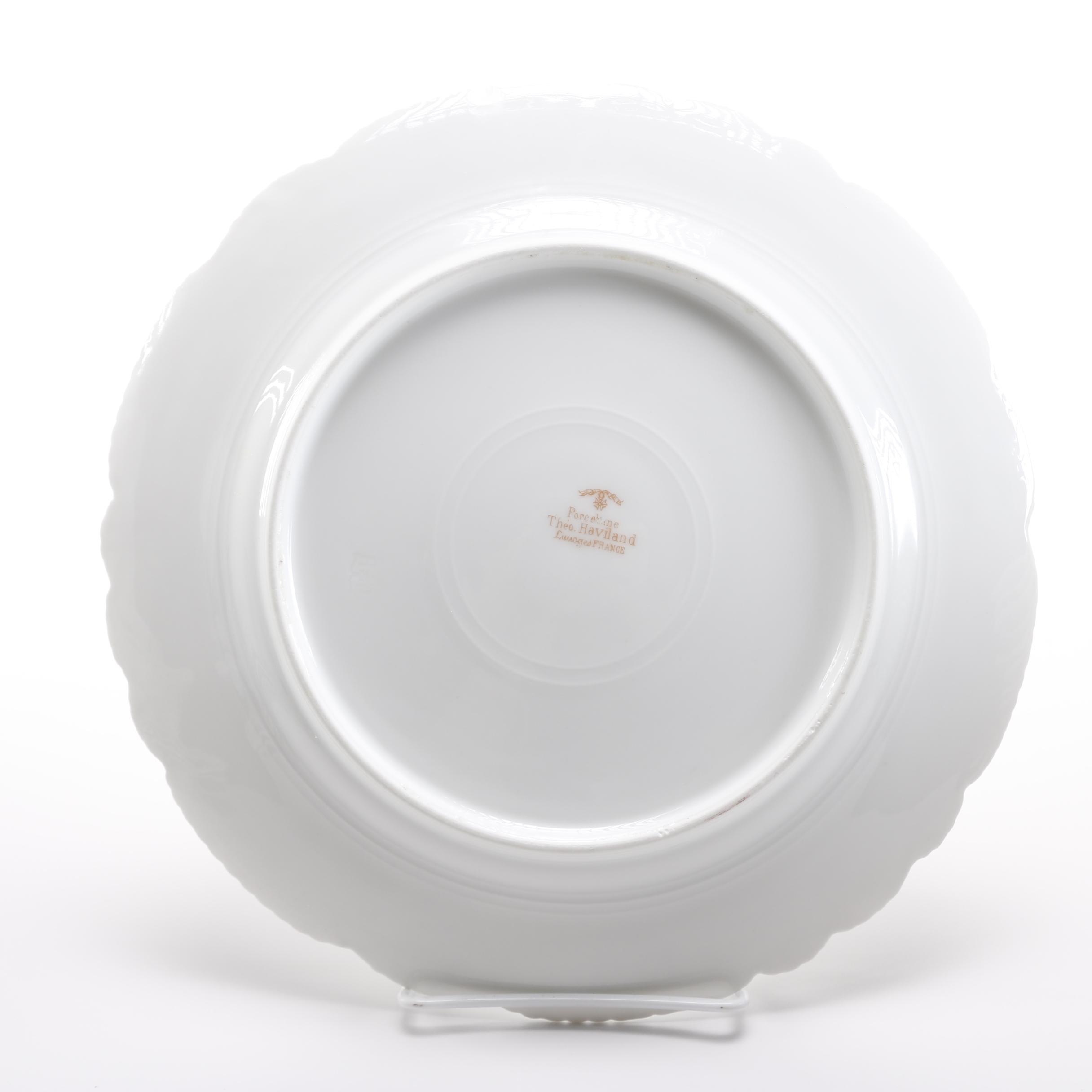Théodore Haviland Limoges Porcelain Dishes