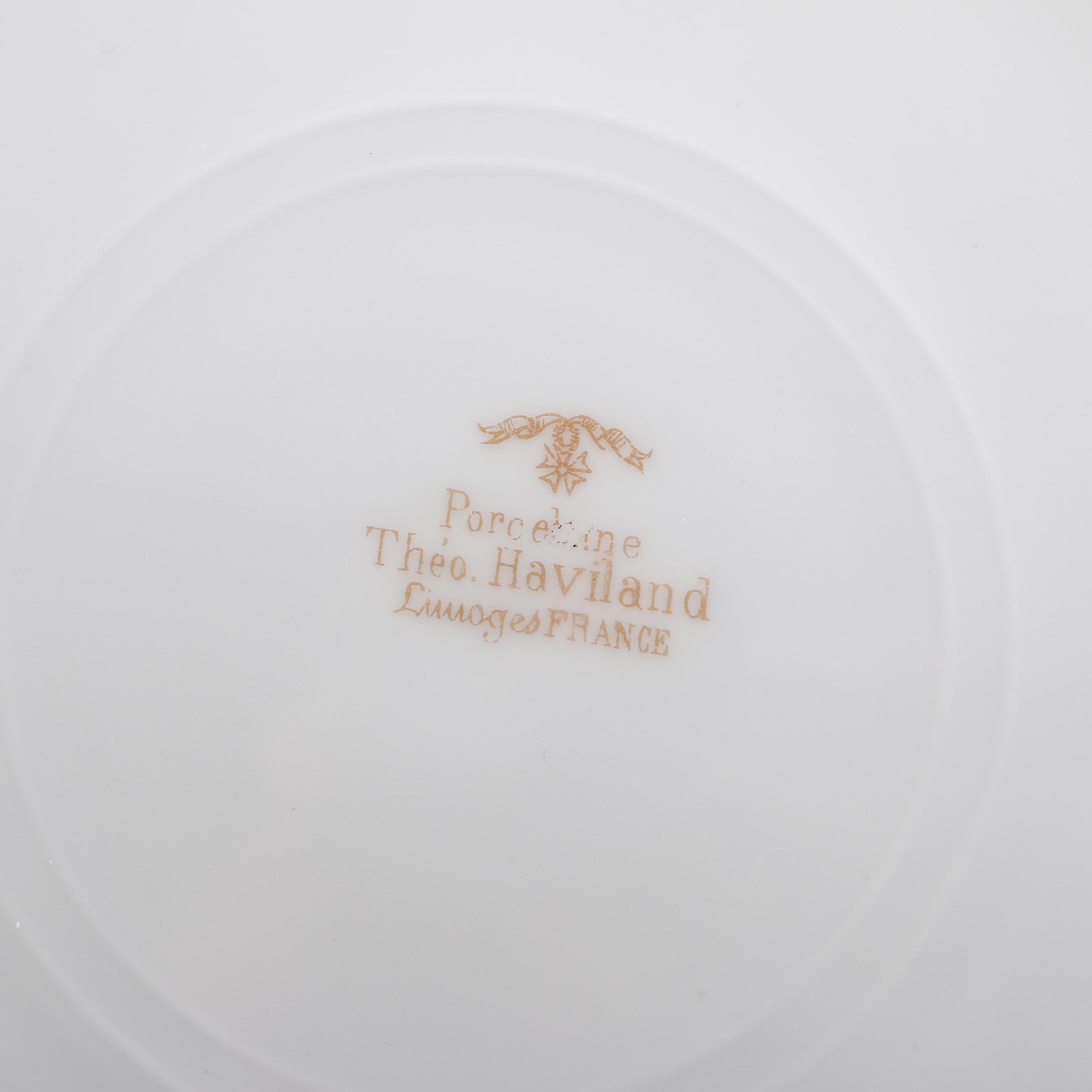 Théodore Haviland Limoges Porcelain Dishes