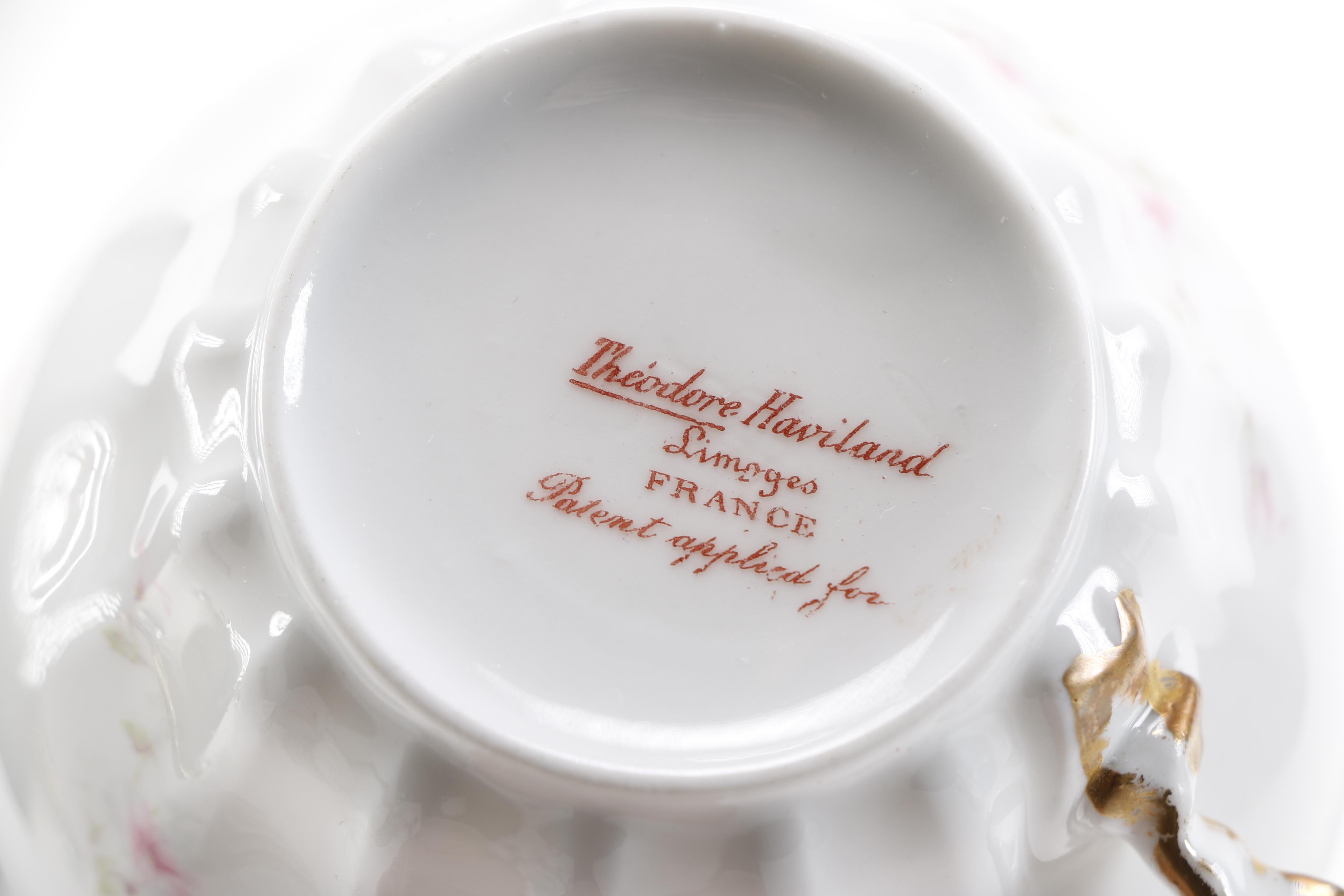 Théodore Haviland Limoges Porcelain Dishes