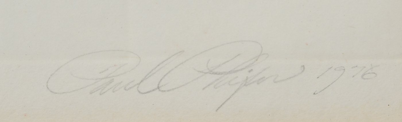 Paul Phifer Signed Limited Edition Aquatint Etching "Derby #2"