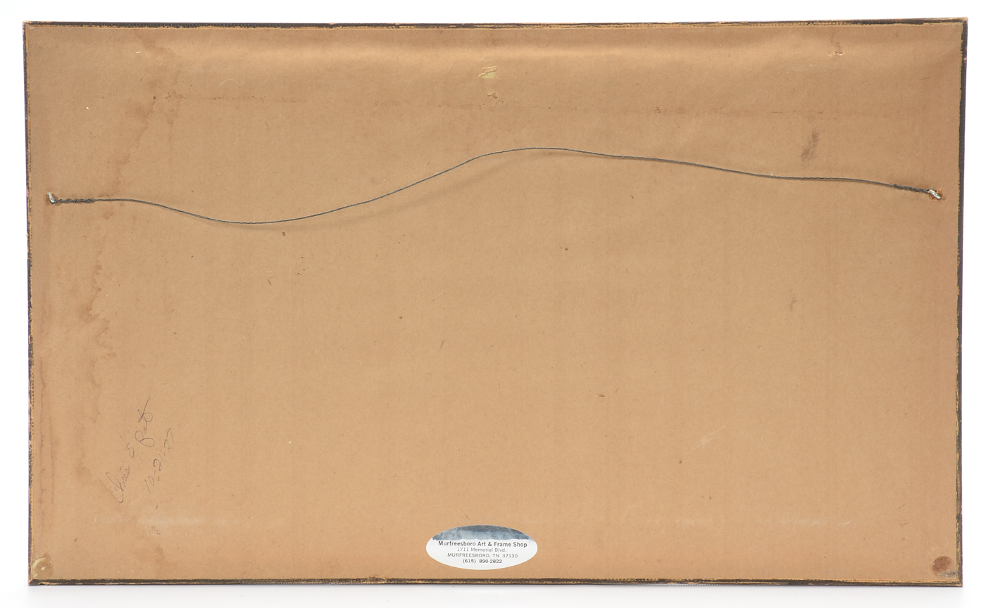 Paul Phifer Signed Limited Edition Aquatint Etching "Derby #2"