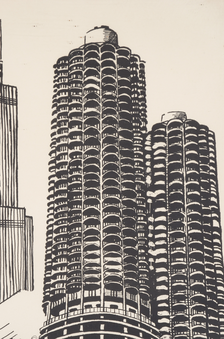 Gilbert Baker Signed Limited Edition Lithograph "Chicago"