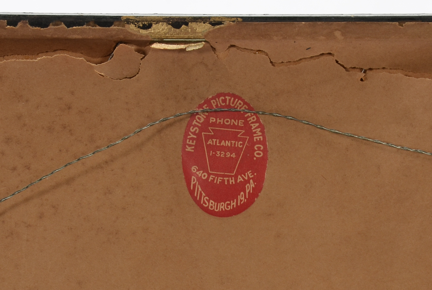 A. Lee Bear Signed 1950 Architectural Drypoint Etching