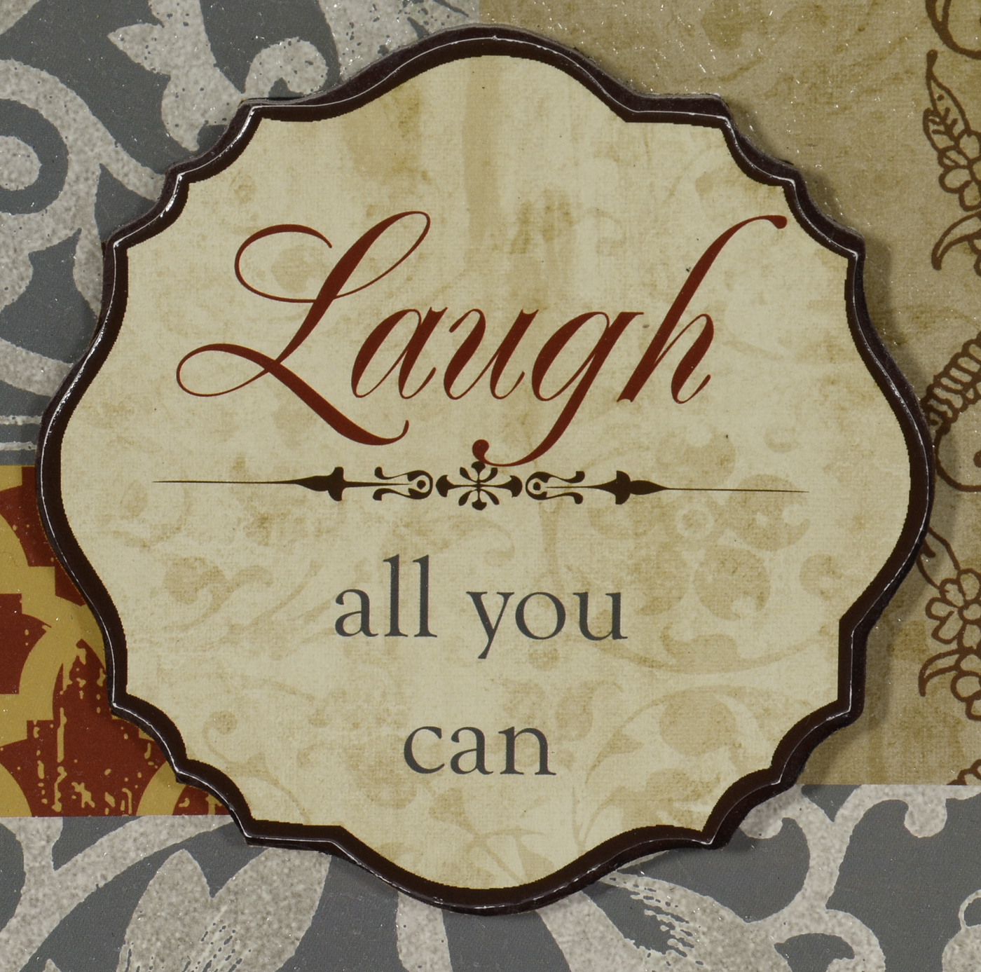 Decorative Wall Hanging "Live, Laugh, Love"