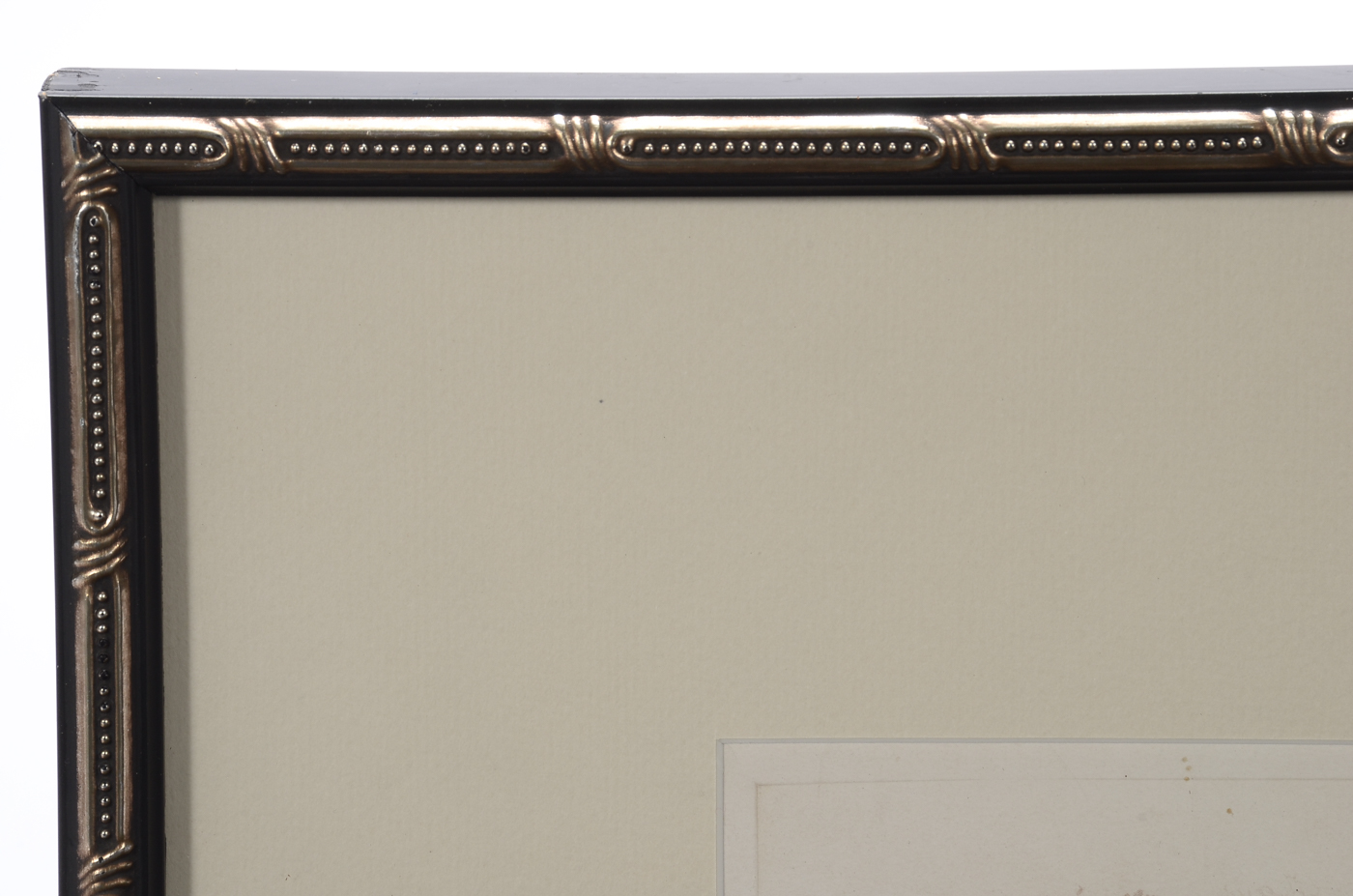 Signed Original Miniature Sepia Landscape Etching