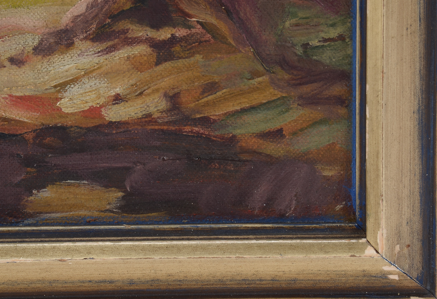 G.D. Ervin Original Oil Painting on Board