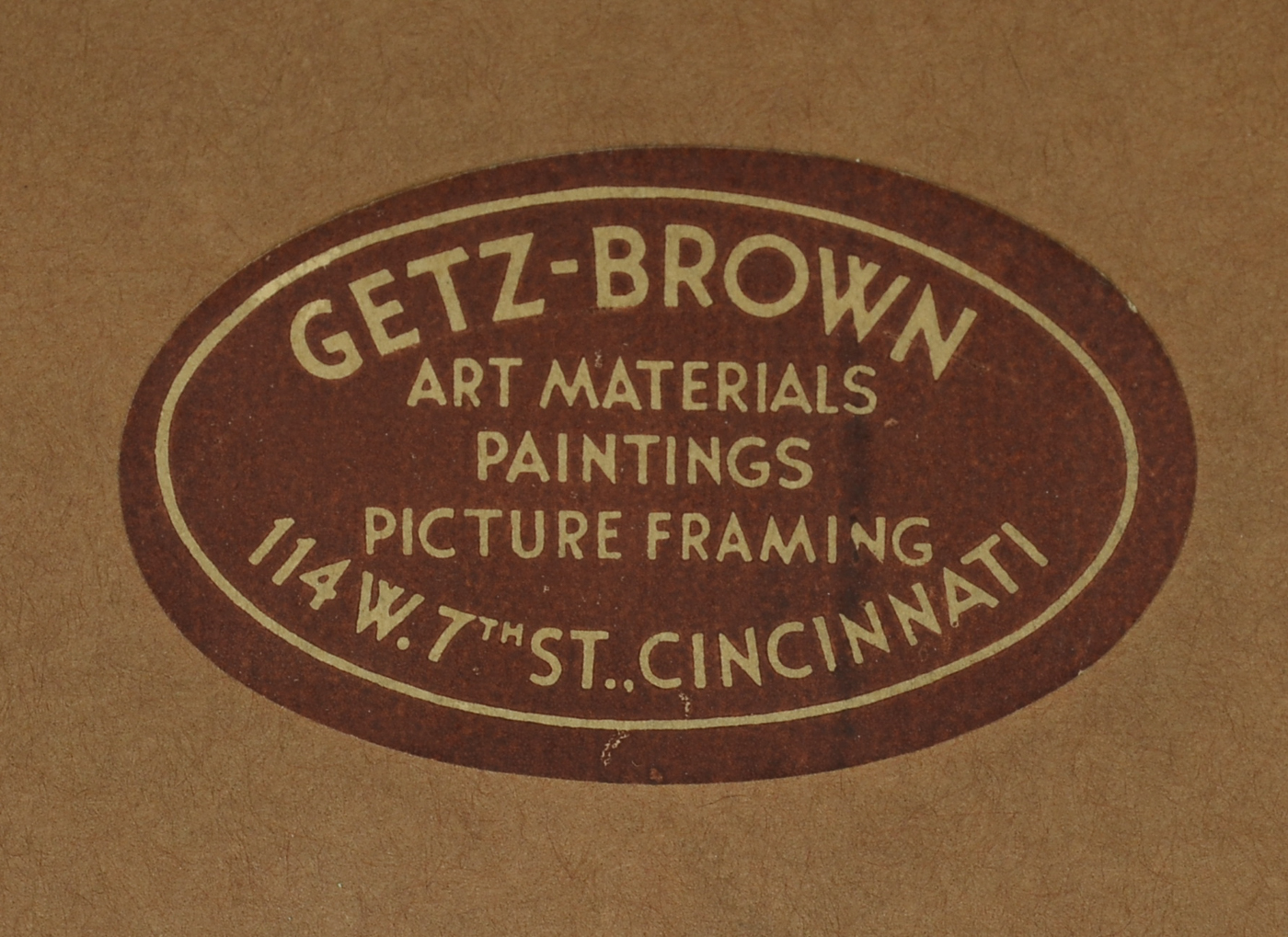 G.D. Ervin Original Oil Painting on Board