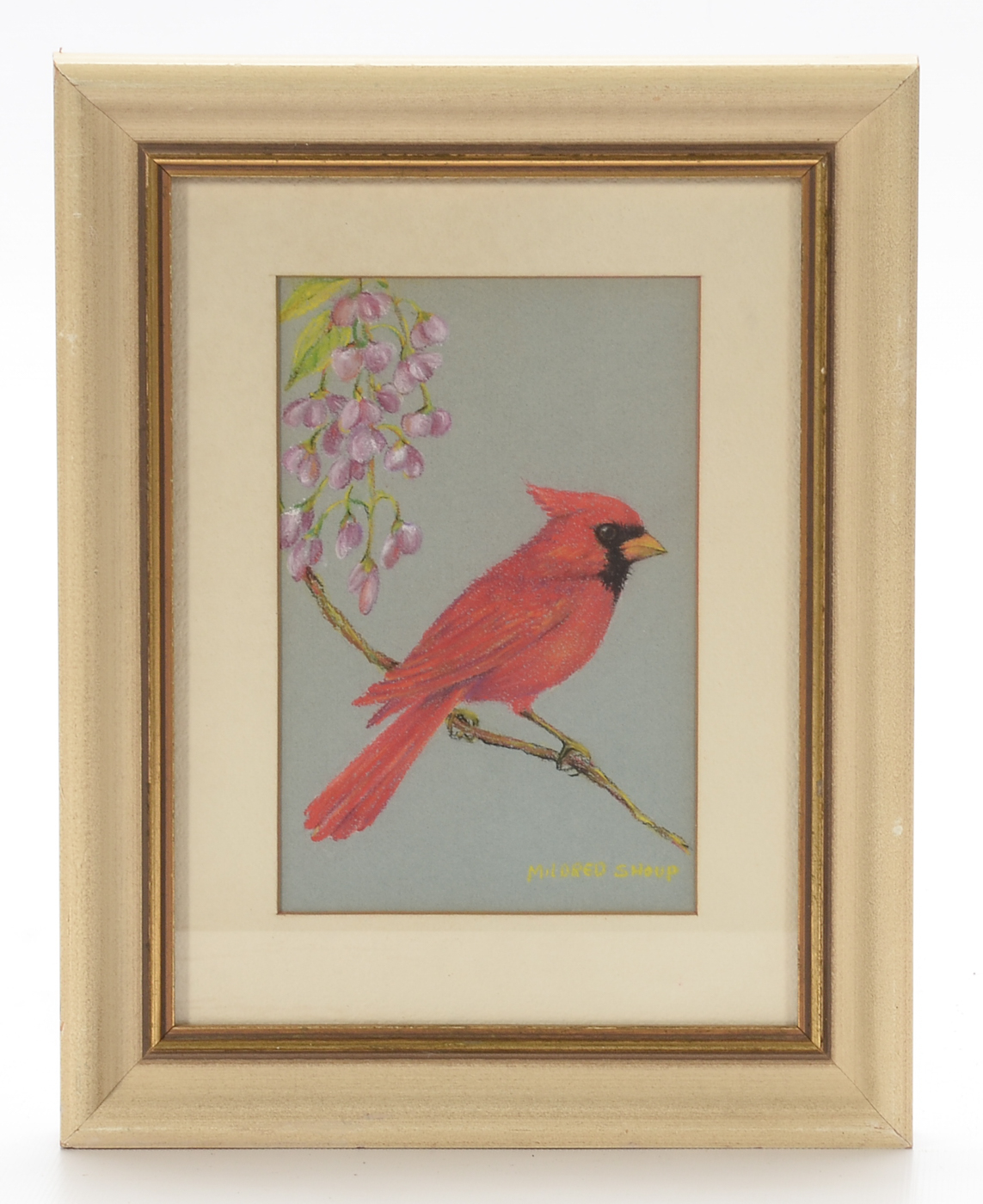 Pair of Original Pastel Drawings by Mildred Shoup