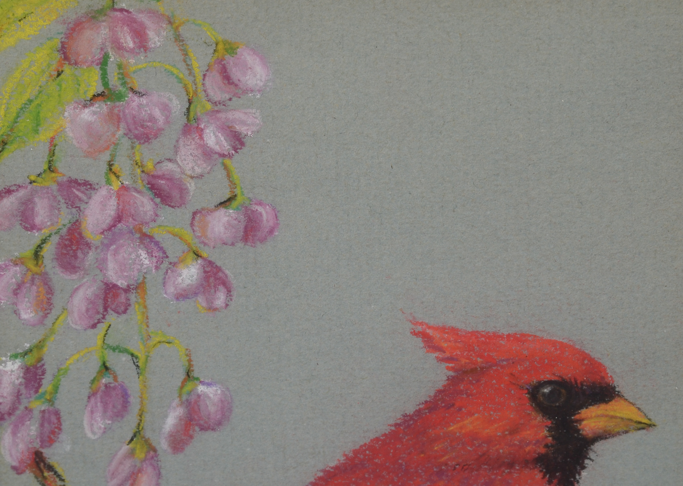 Pair of Original Pastel Drawings by Mildred Shoup