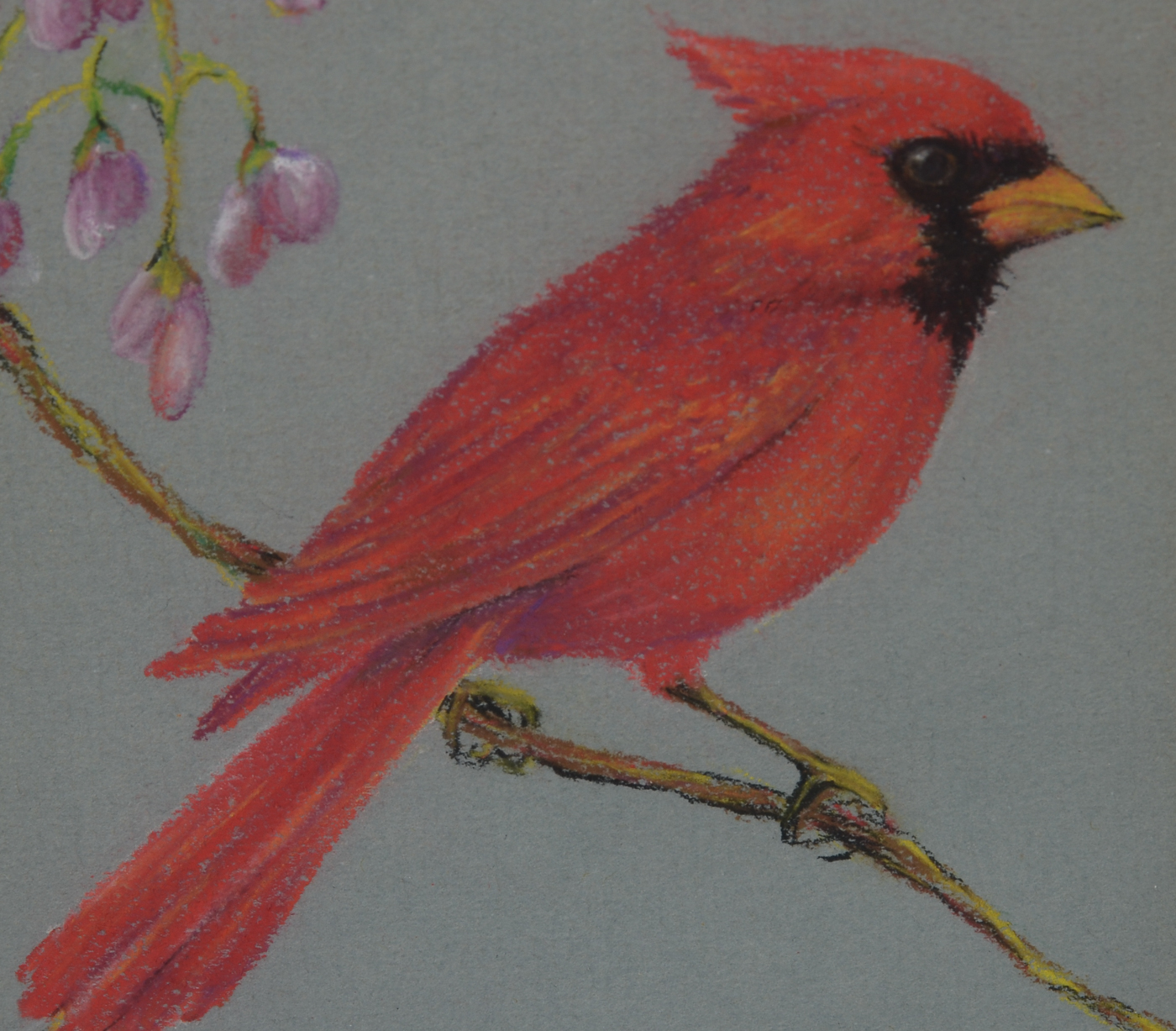 Pair of Original Pastel Drawings by Mildred Shoup