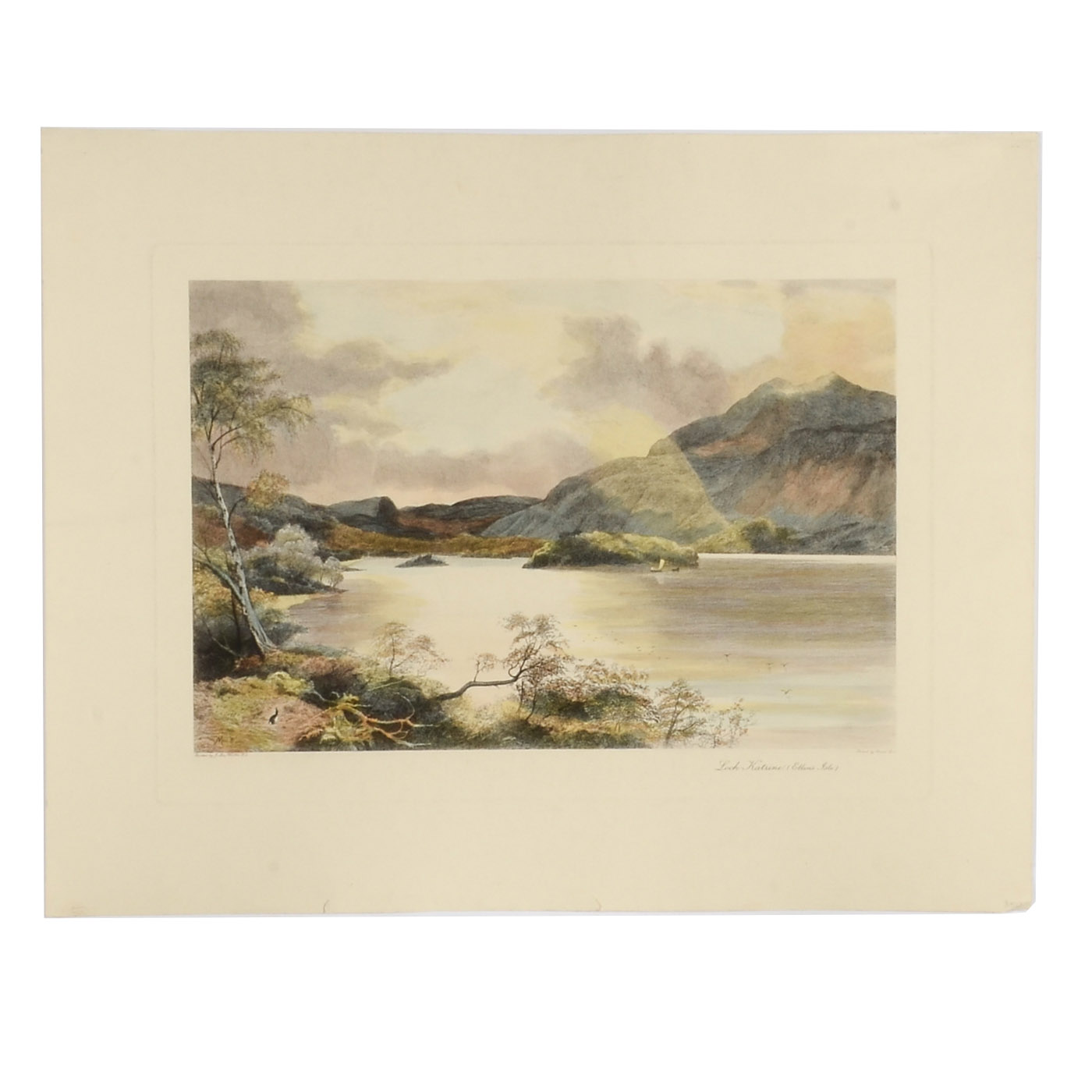 19th Century Hand-Colored Engraving after John MacWhirter