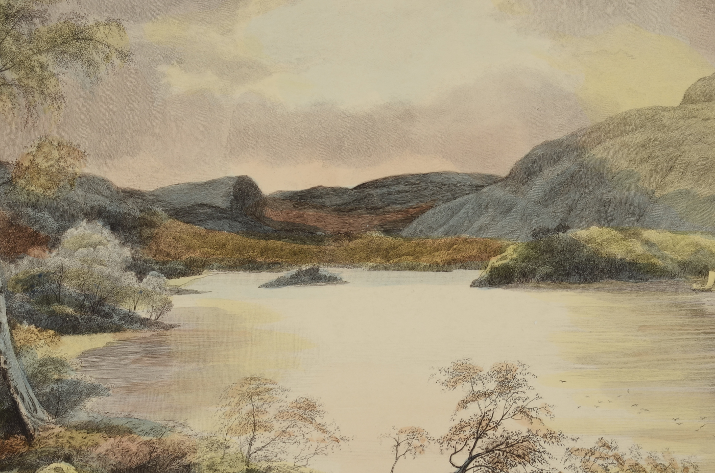 19th Century Hand-Colored Engraving after John MacWhirter