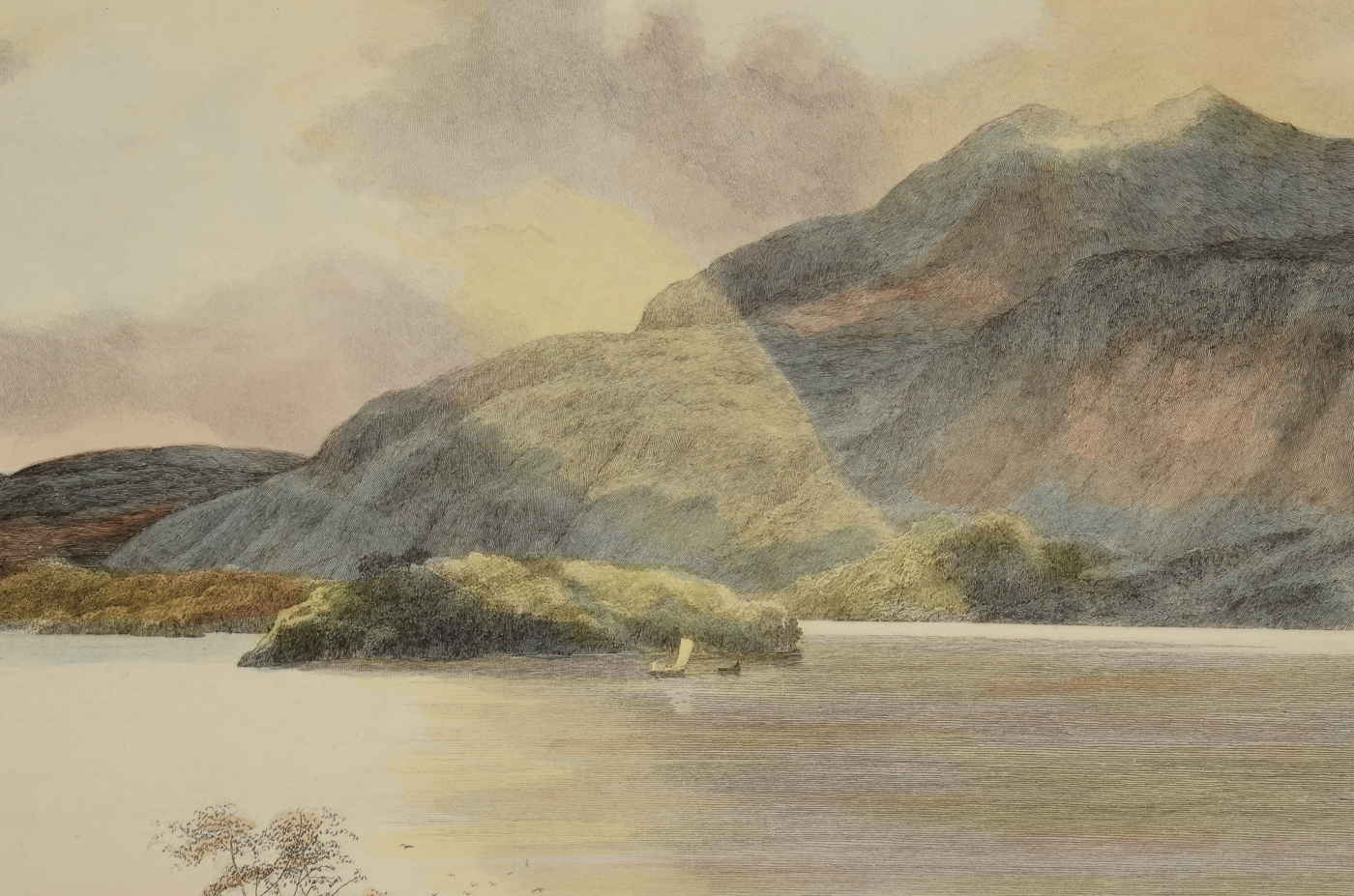 19th Century Hand-Colored Engraving after John MacWhirter