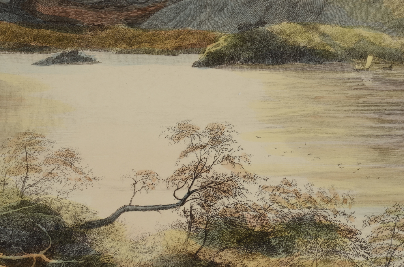 19th Century Hand-Colored Engraving after John MacWhirter