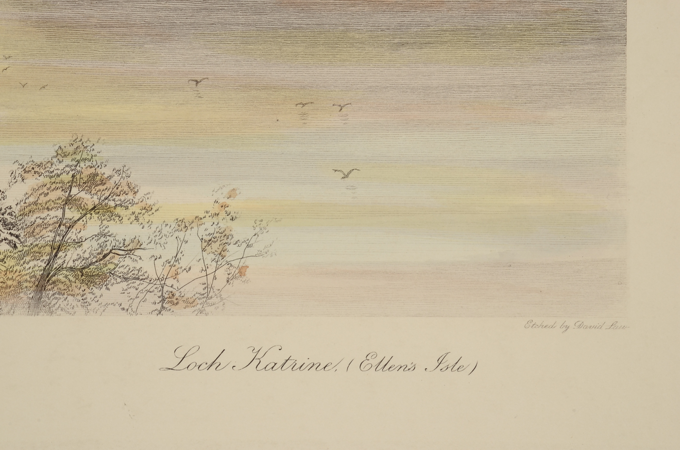 19th Century Hand-Colored Engraving after John MacWhirter