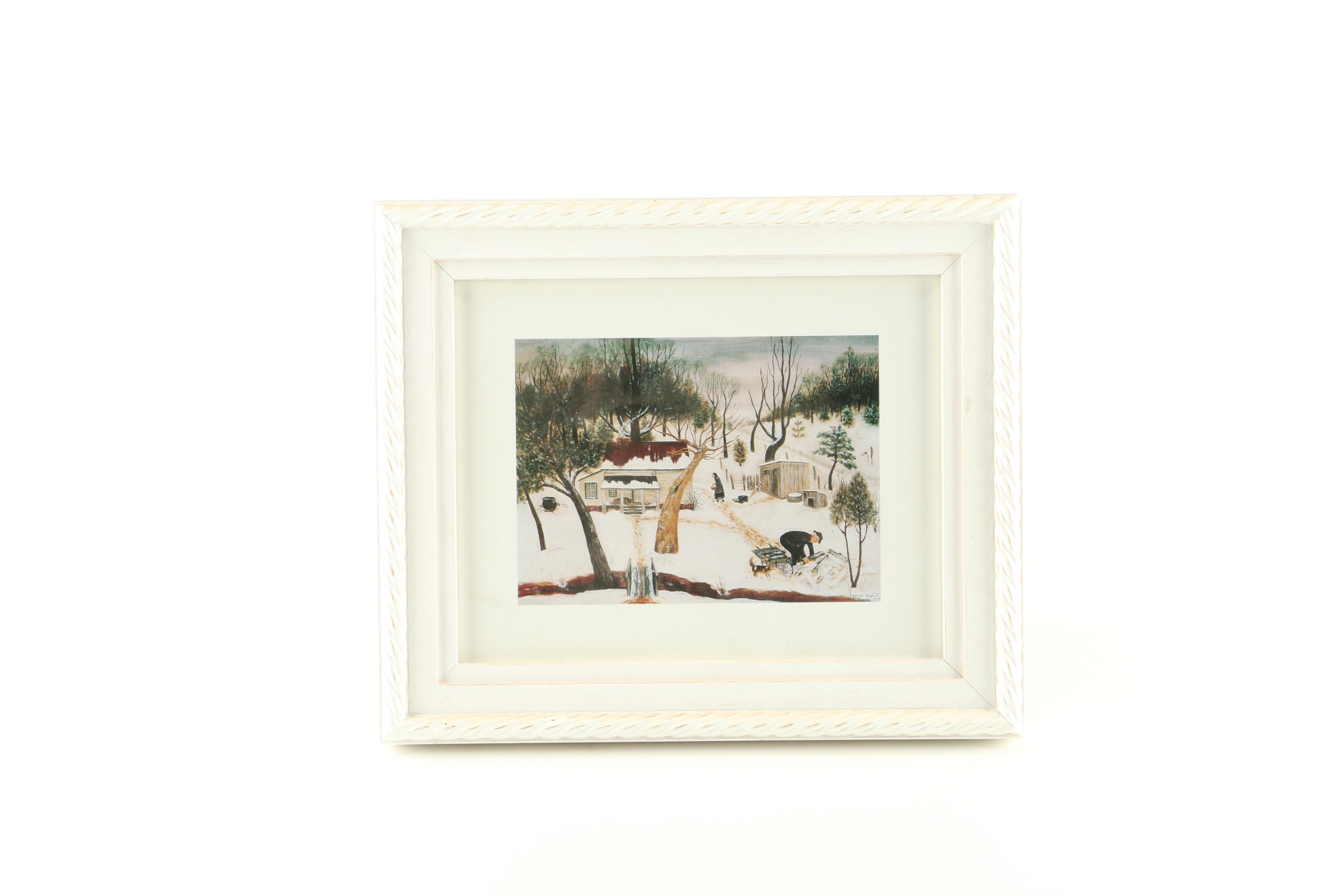 After Giorgio Zuppini and Queena Stovall Offset Lithographs