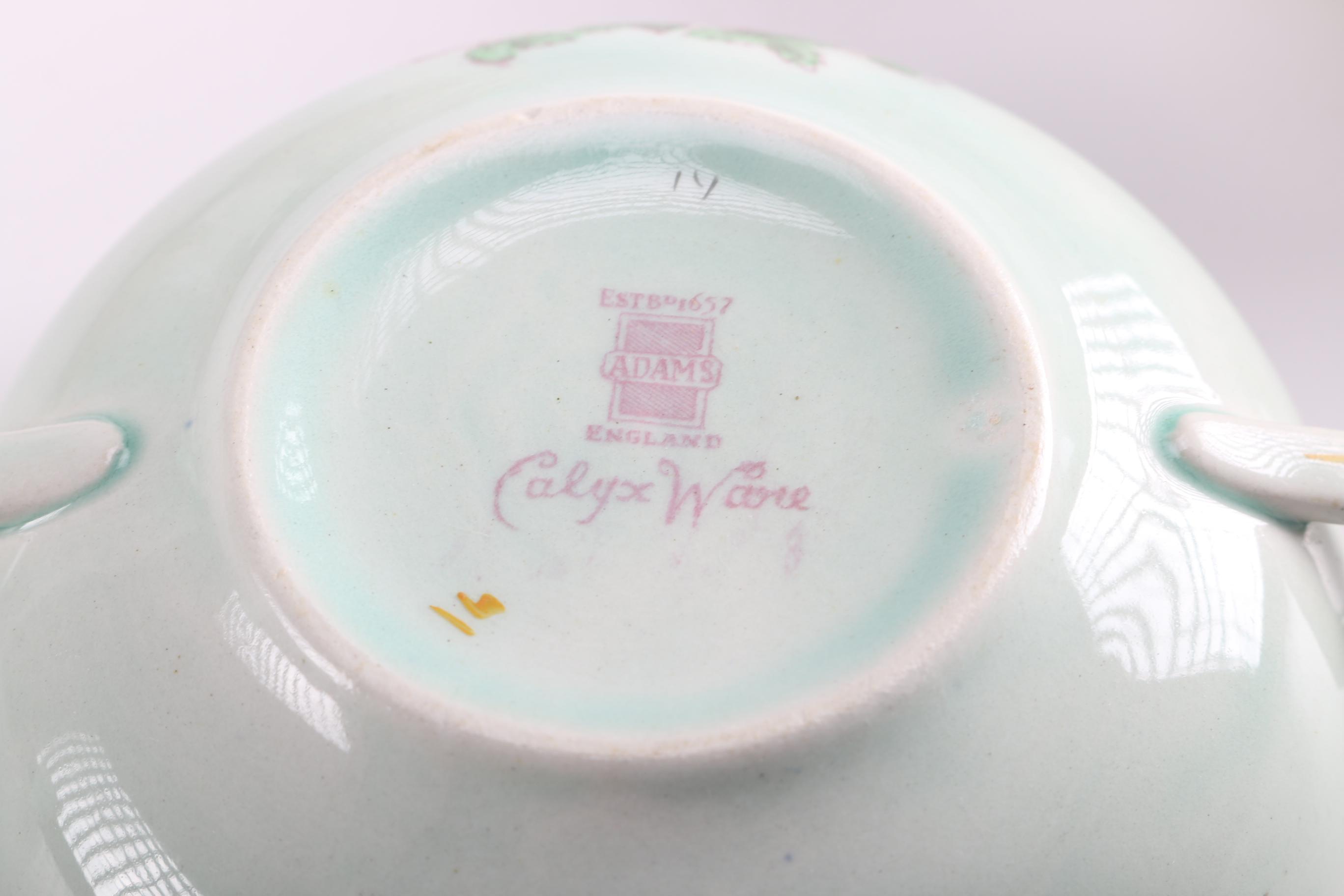 Adams Calyx Ware "Metz" Set