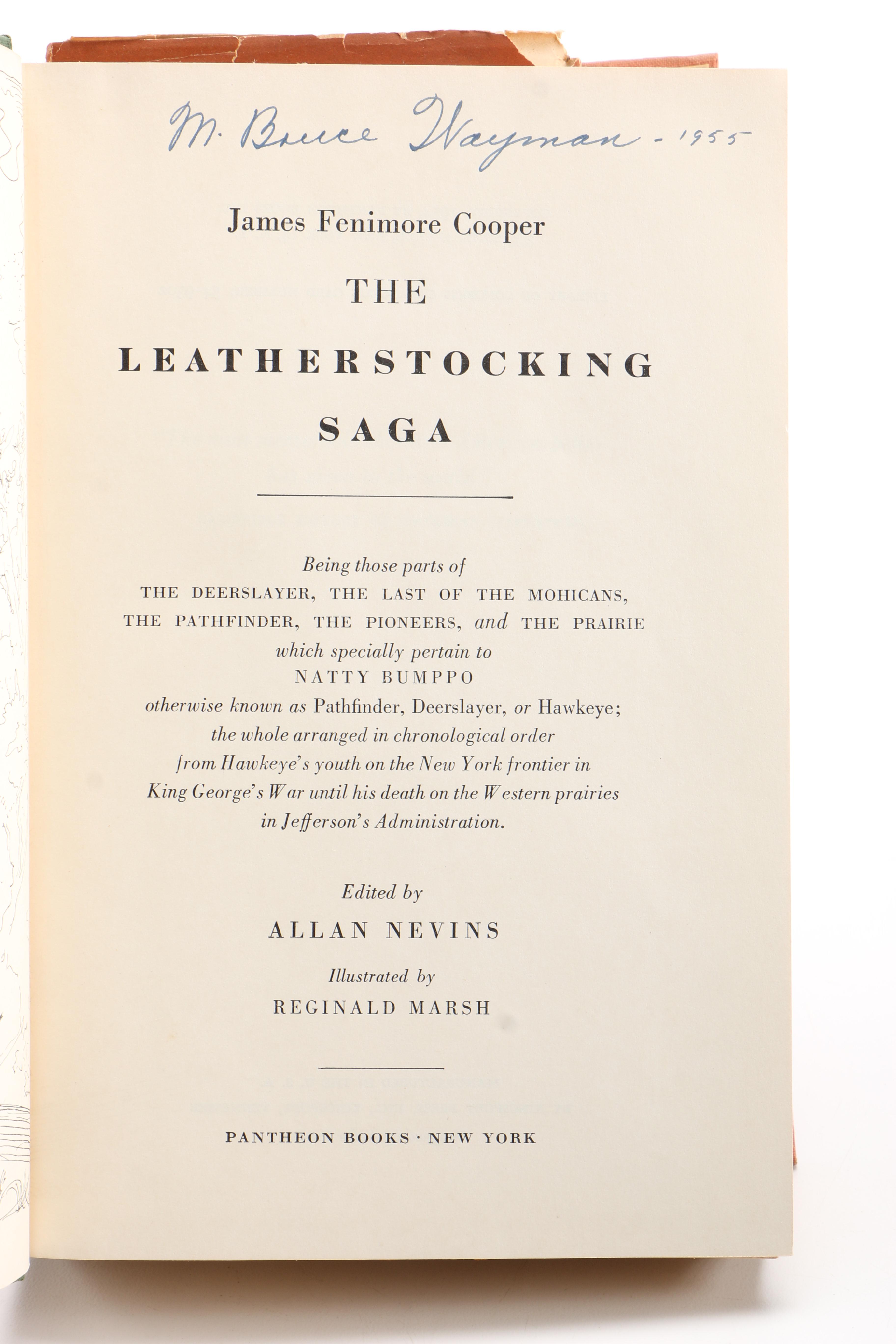 1928-1954 Group of Fiction Books Including "Kristin Laransdatter"