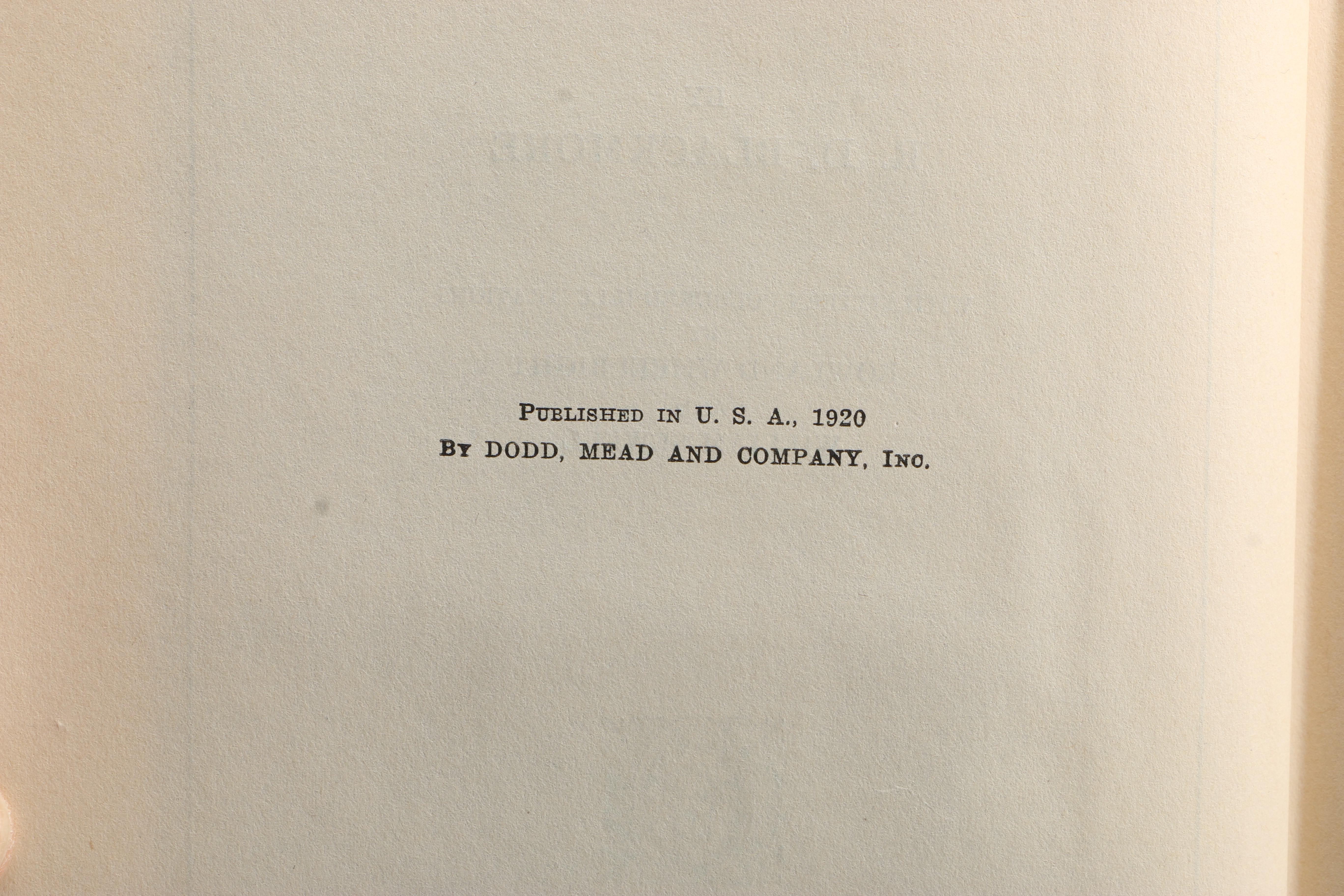 1928-1954 Group of Fiction Books Including "Kristin Laransdatter"
