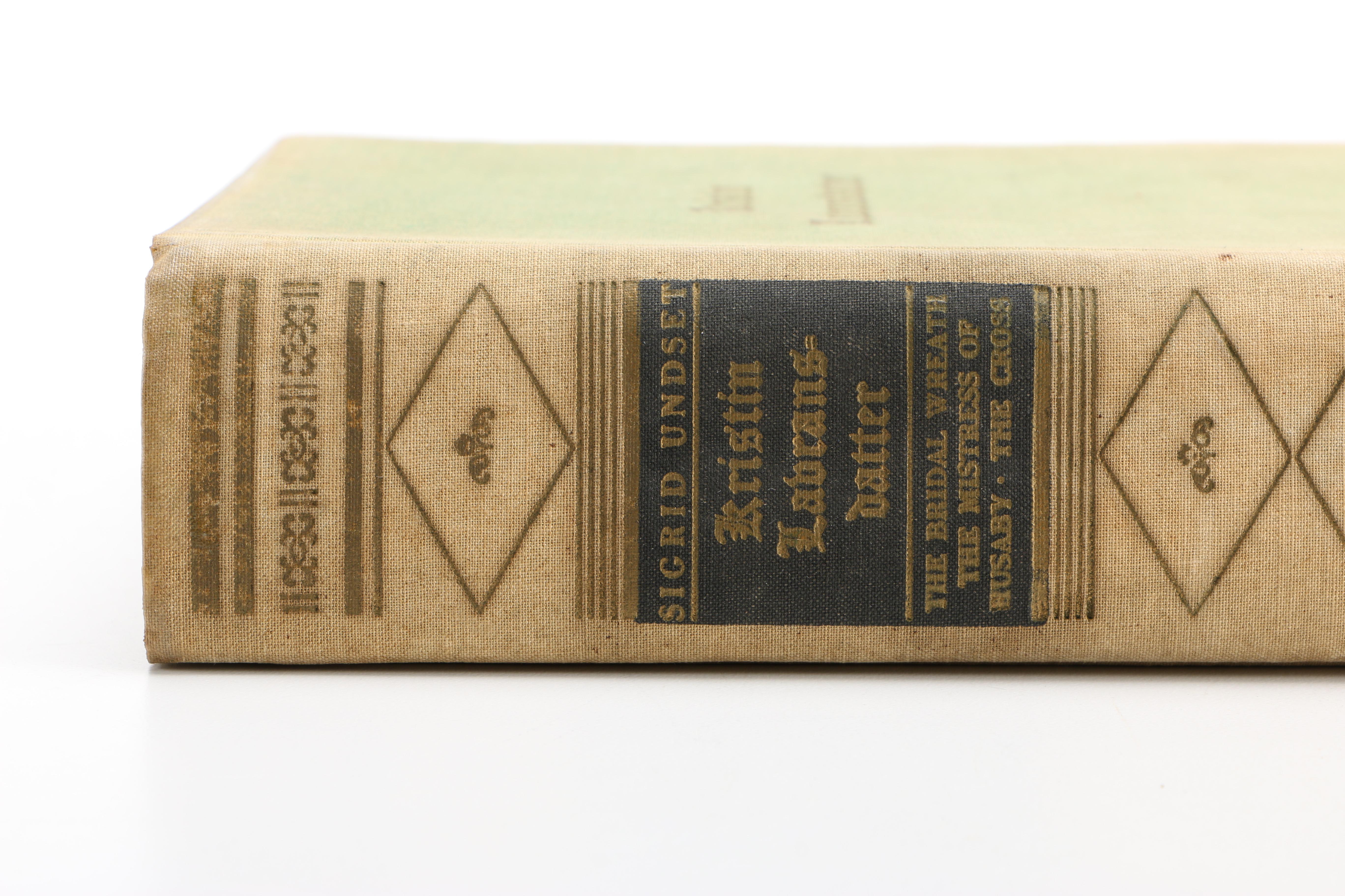 1928-1954 Group of Fiction Books Including "Kristin Laransdatter"