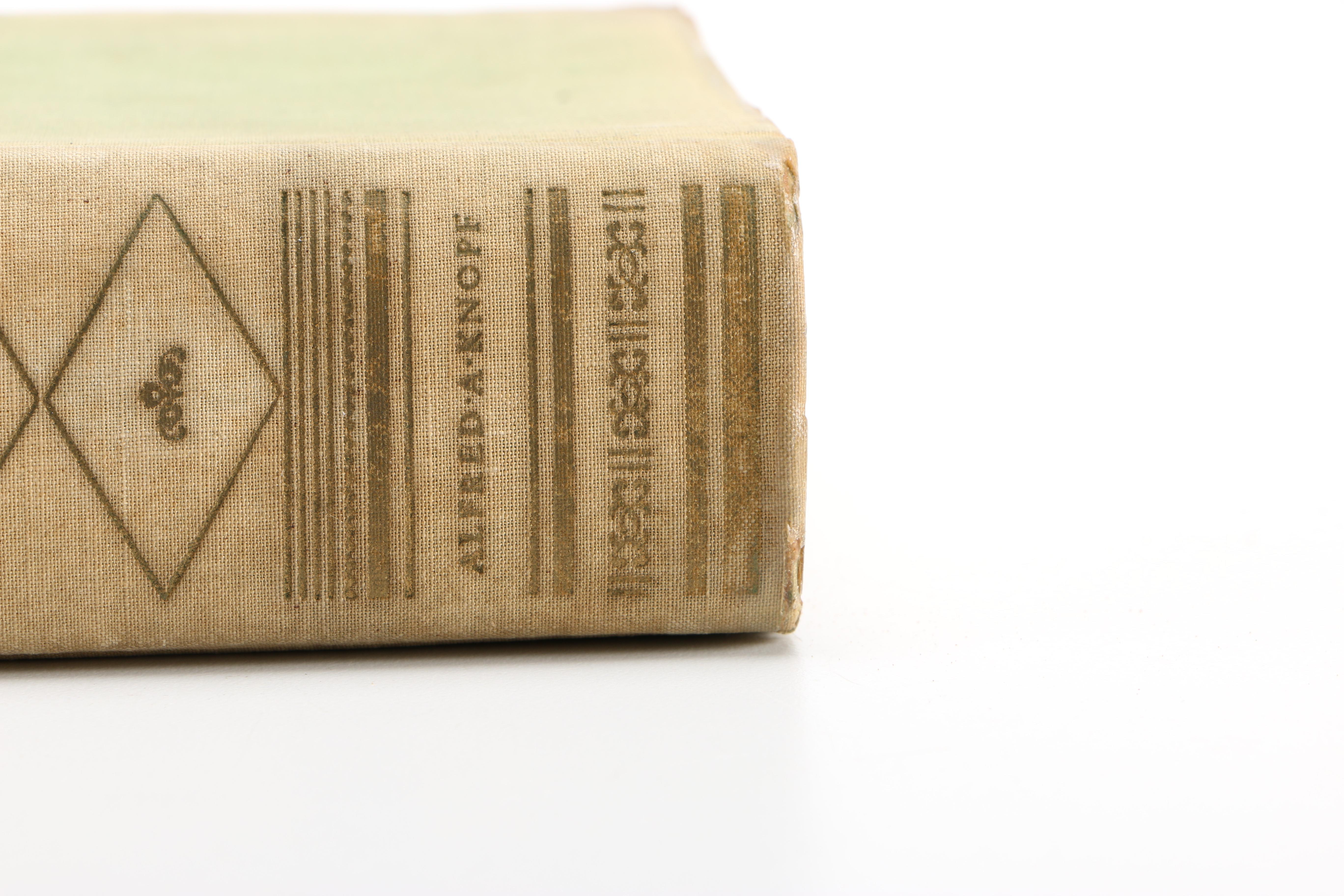 1928-1954 Group of Fiction Books Including "Kristin Laransdatter"