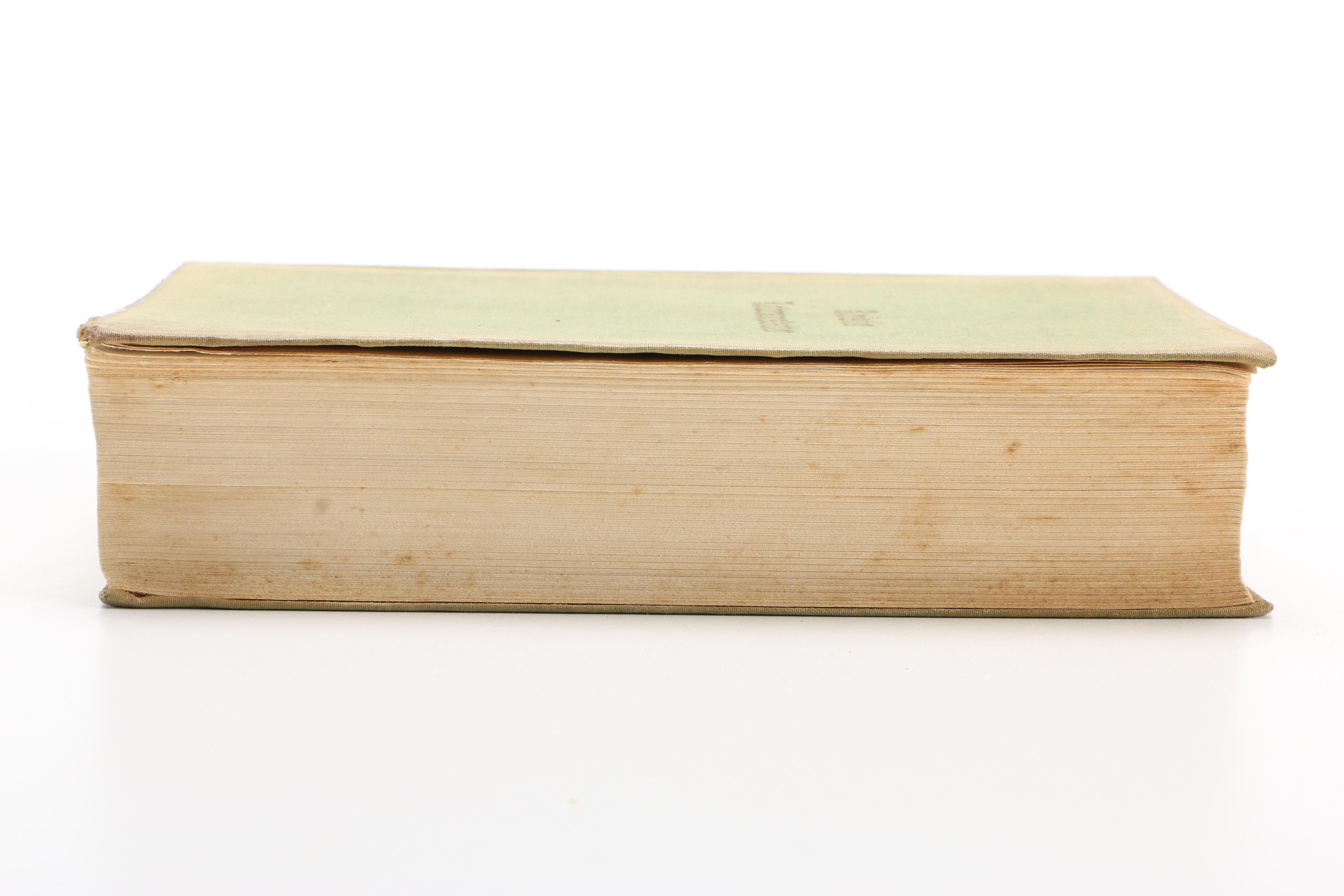 1928-1954 Group of Fiction Books Including "Kristin Laransdatter"