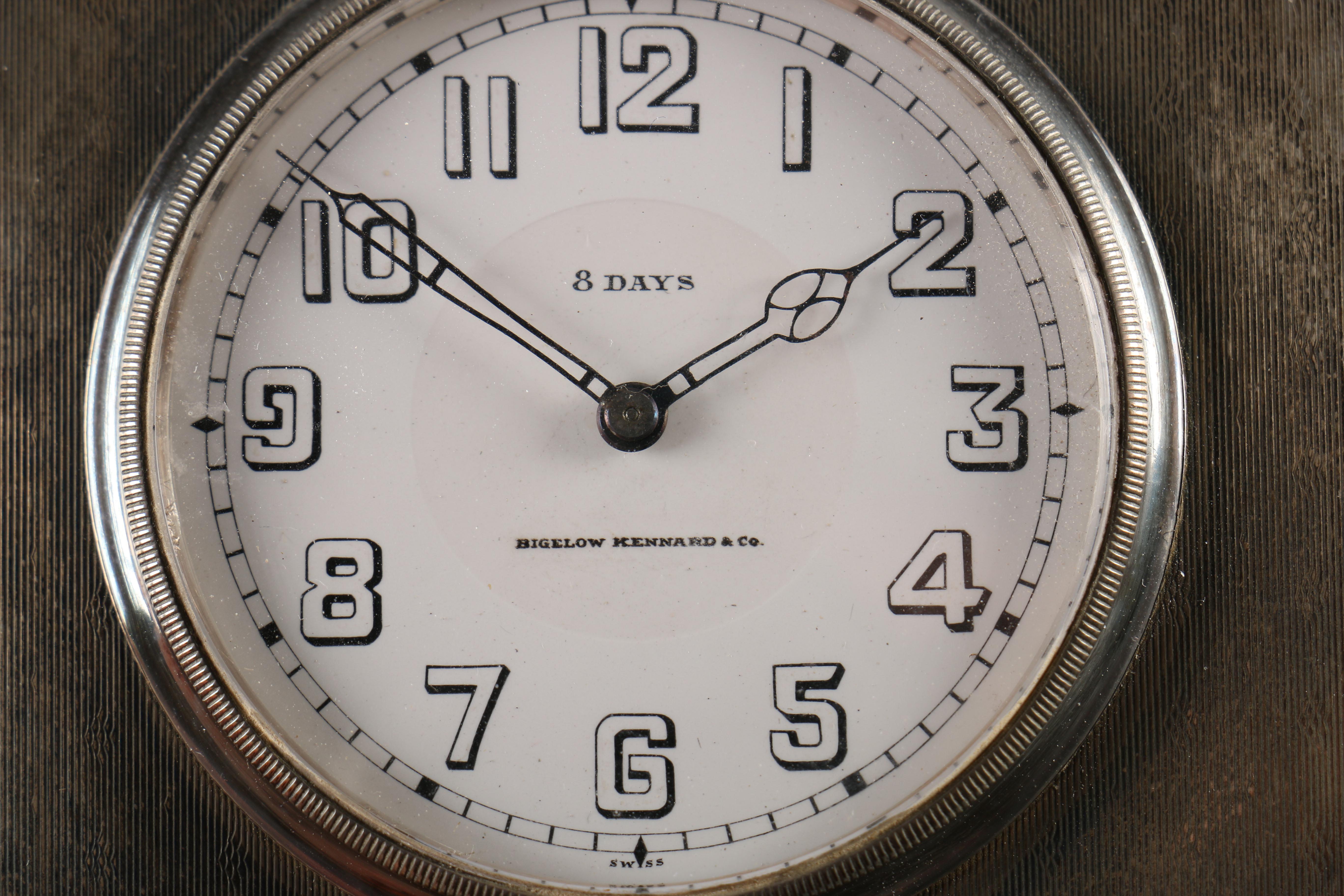 Bigelow Kennard & Co. 8-Days Desk Clock