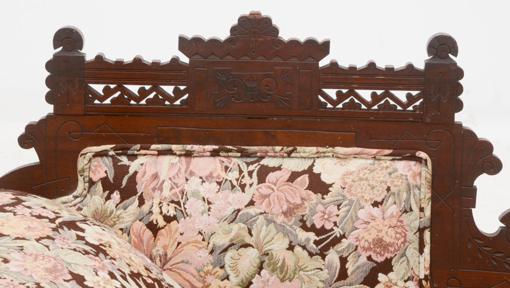 Victorian Eastlake Style Chaise