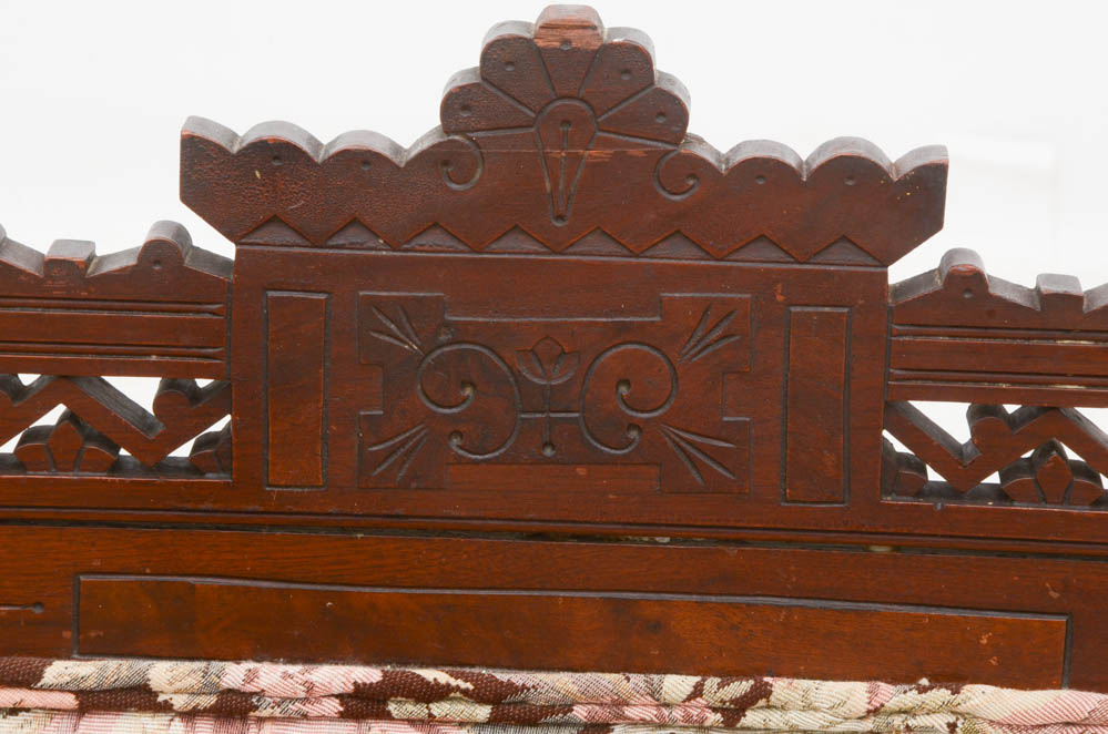 Victorian Eastlake Style Chaise