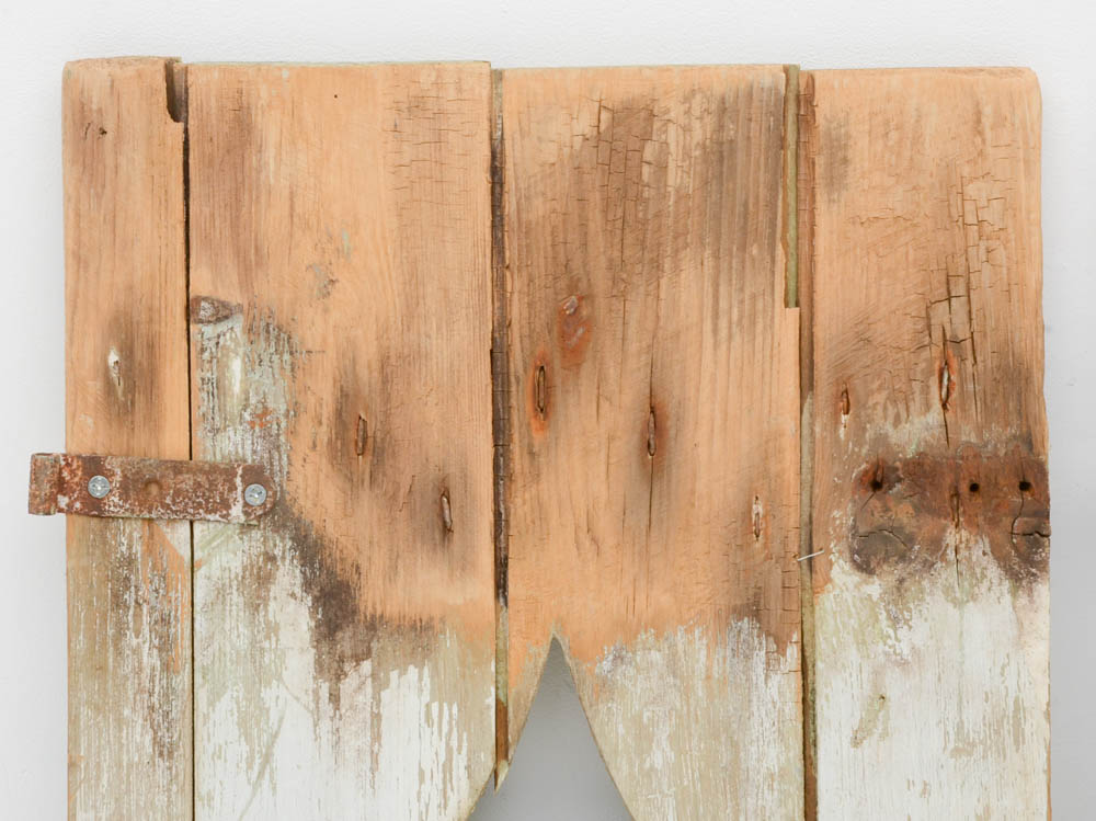 Set of Four Vintage Pine Shutters