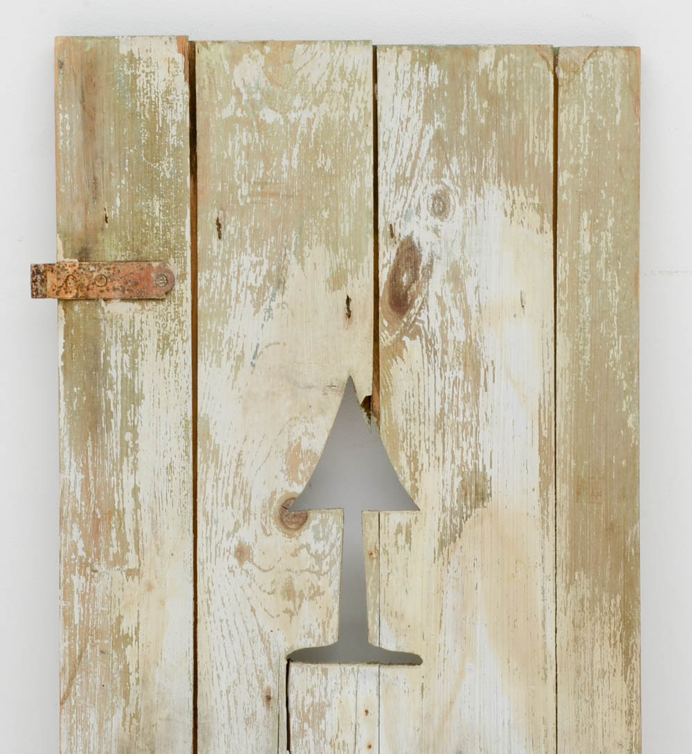 Set of Four Vintage Pine Shutters