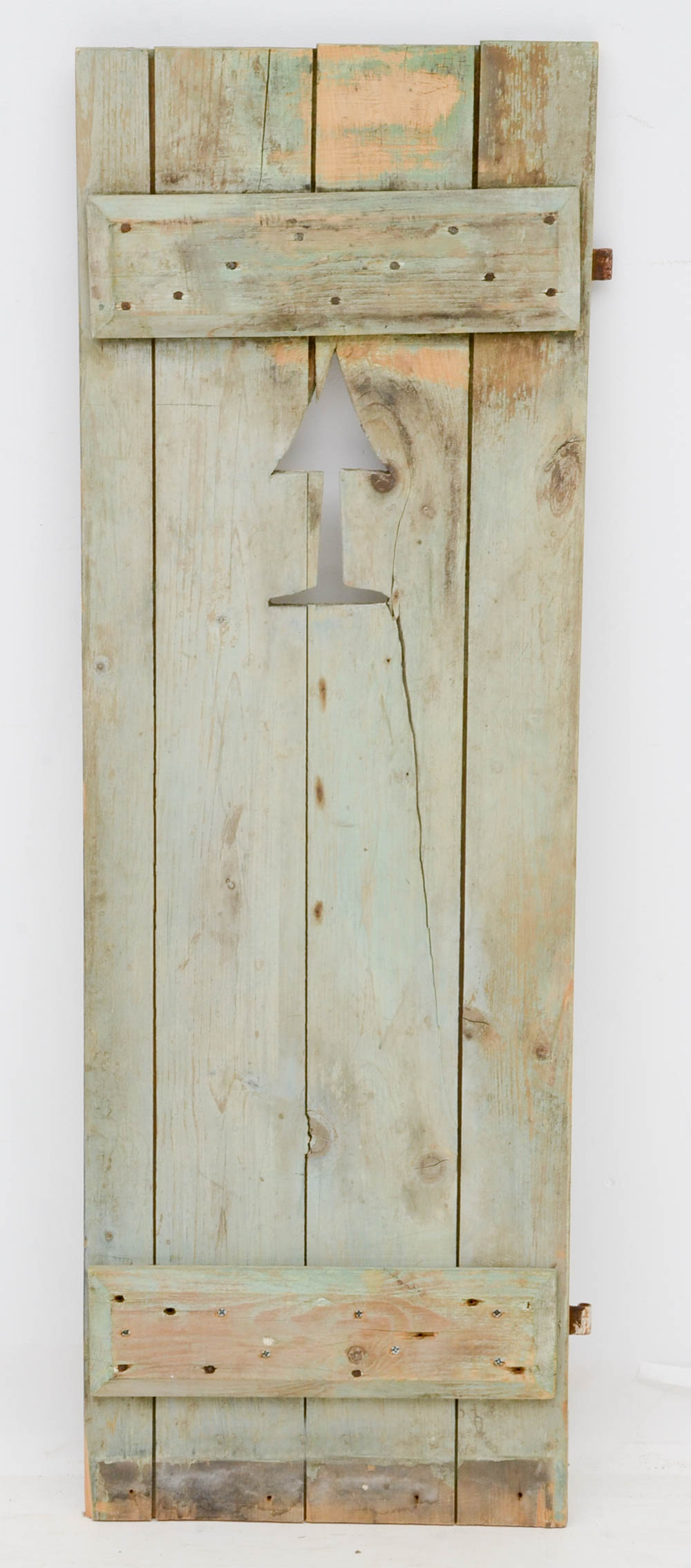 Set of Four Vintage Pine Shutters