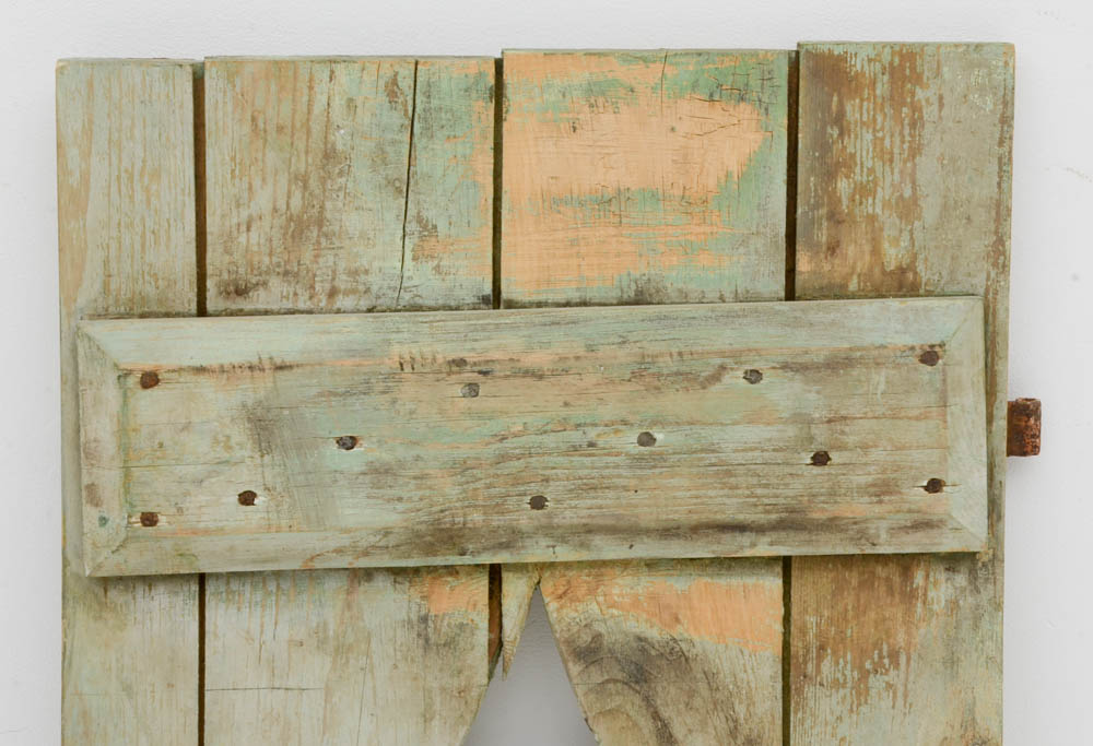 Set of Four Vintage Pine Shutters