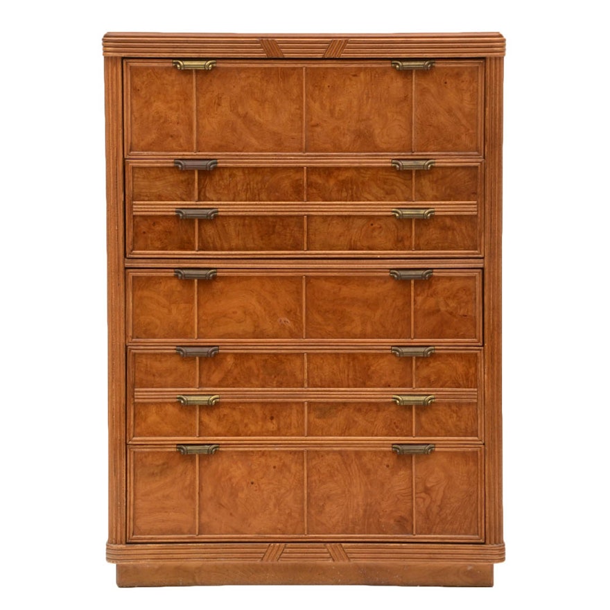 Art Deco Style Tall Chest