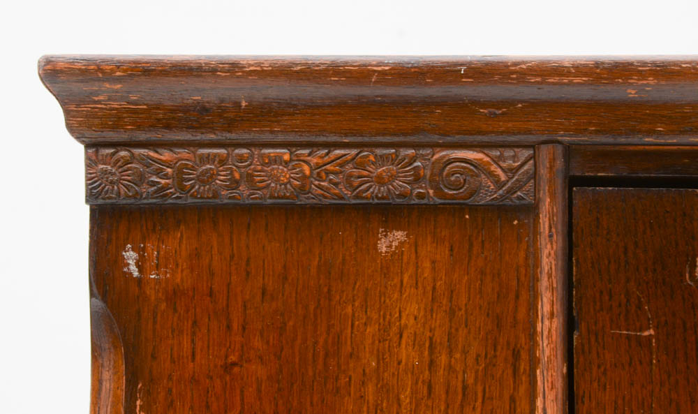 English Oak Wardrobe