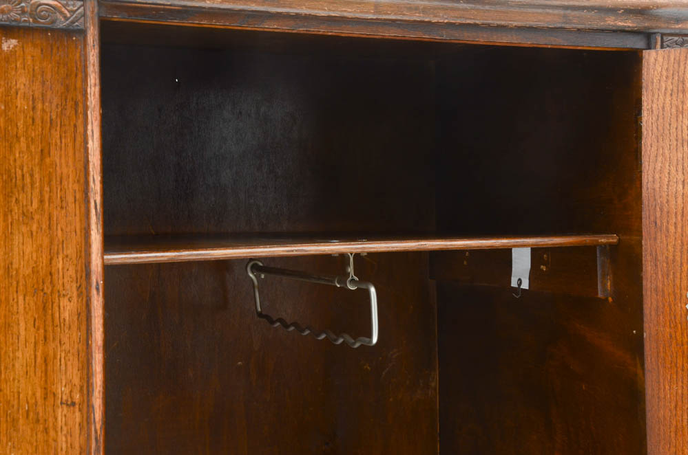 English Oak Wardrobe