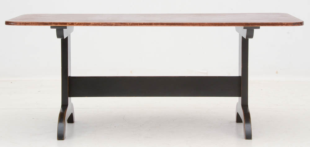 Shaker Style Trestle Dining Table