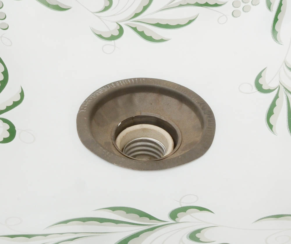 Ornate Bronze-Tone Metal Floor Lamp