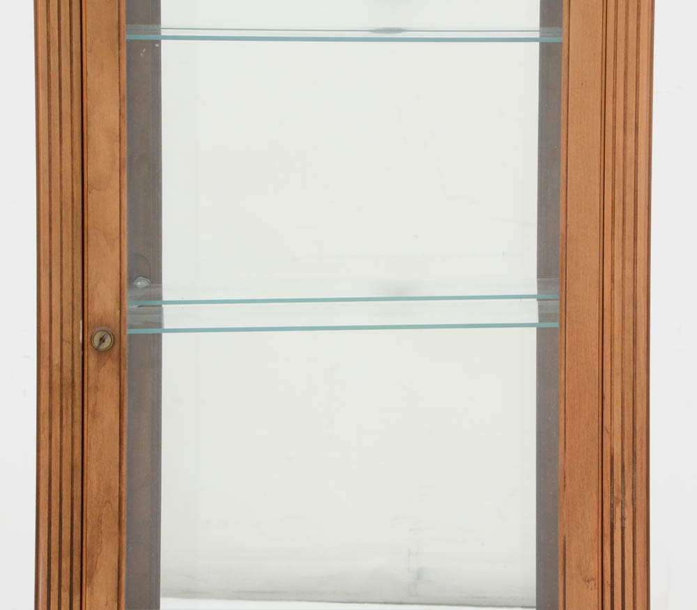 French Style Lighted Display Cabinet