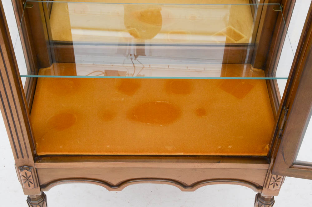 French Style Lighted Display Cabinet