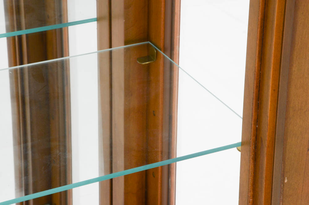 French Style Lighted Display Cabinet