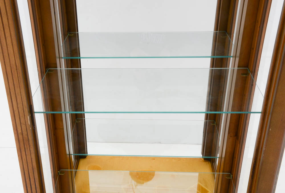 French Style Lighted Display Cabinet