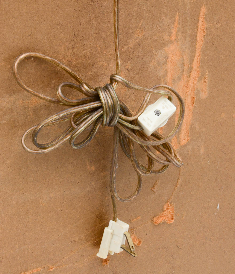 French Style Lighted Display Cabinet