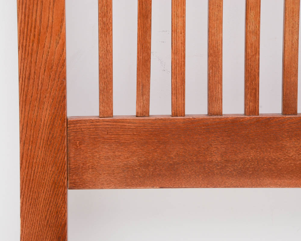 Mission Oak Style Queen Headboard
