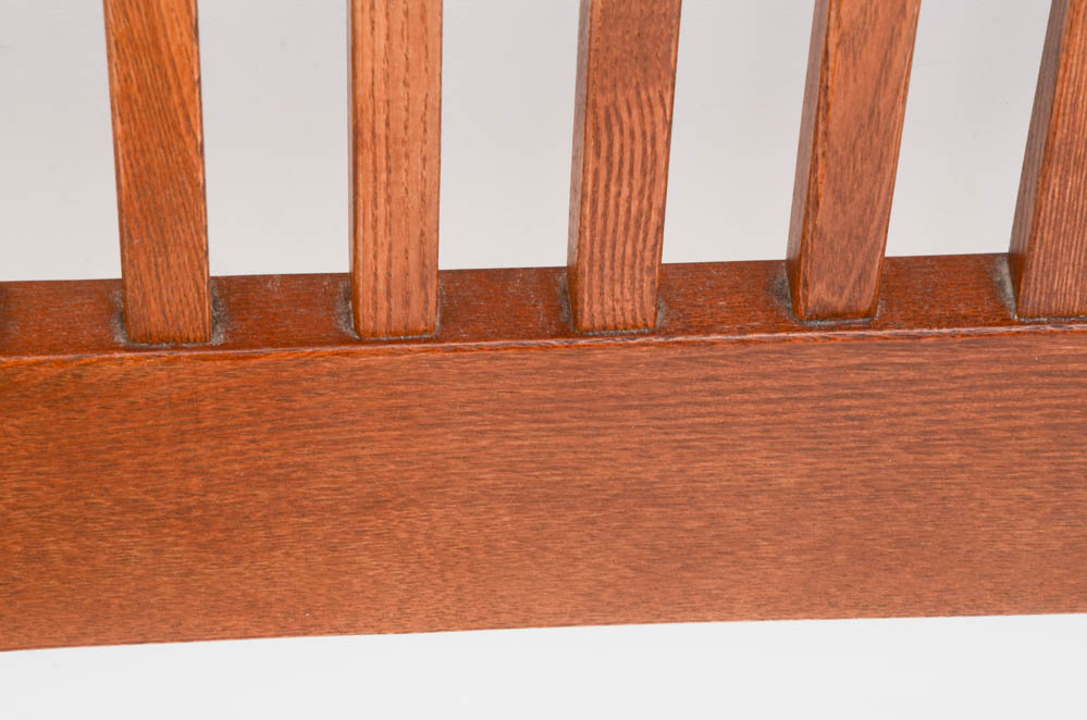 Mission Oak Style Queen Headboard