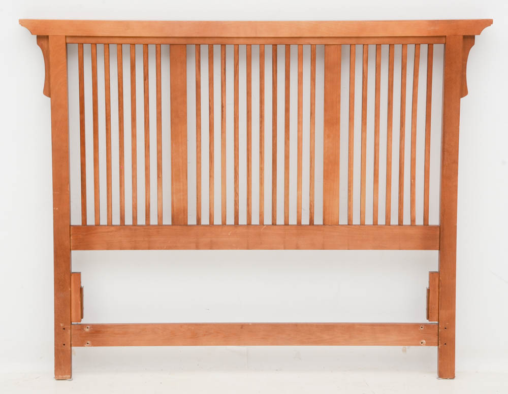 Mission Oak Style Queen Headboard