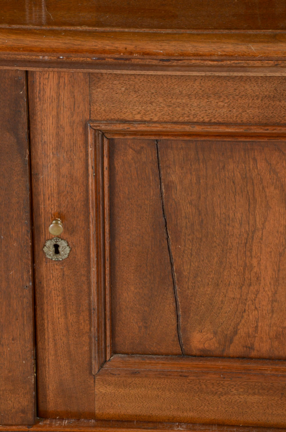 Victorian Walnut Bookcase on Cabinet