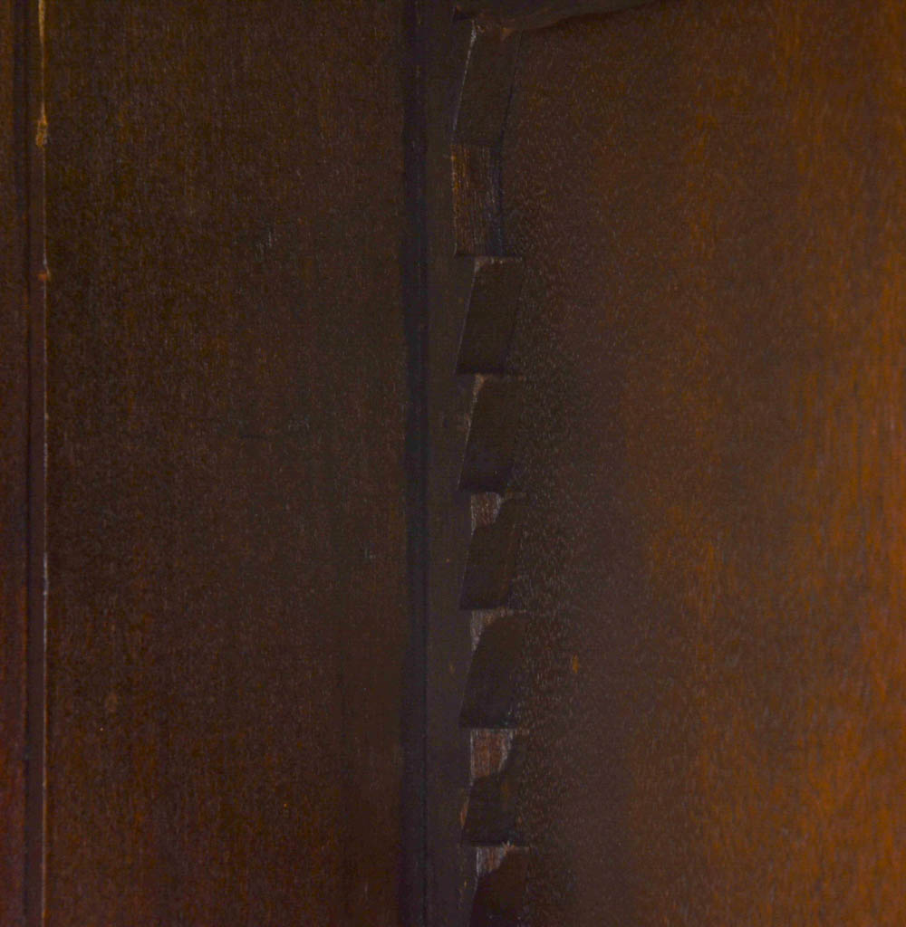 Victorian Walnut Bookcase on Cabinet