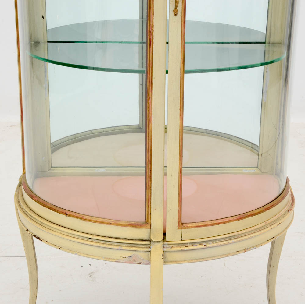 Demilune Display Cabinet