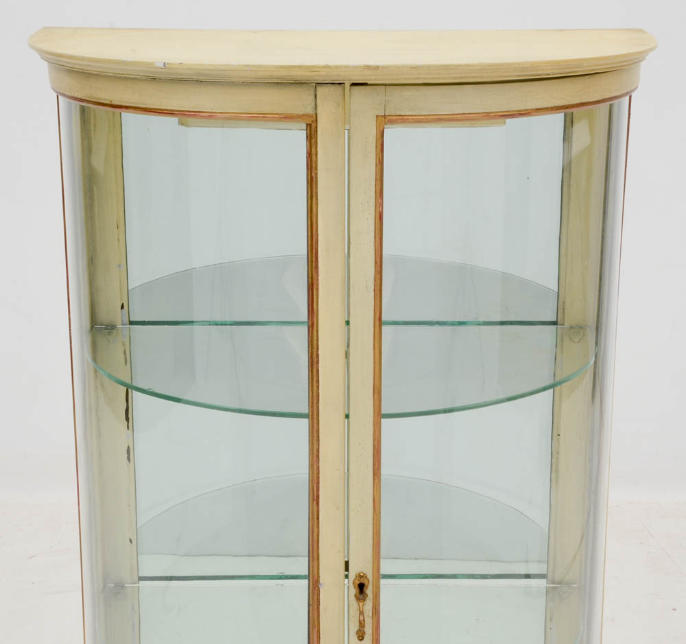 Demilune Display Cabinet